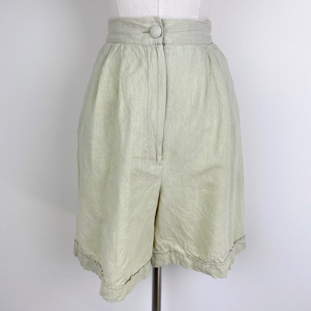 Waldo Wear Vintage Celery Green Trouser Shorts